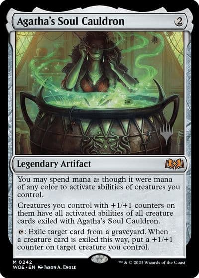 Agathas Soul Cauldron Promo Pack: Wilds of Eldraine Magic card