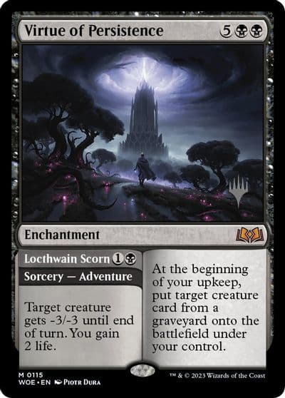 Virtue of Persistence Promo Pack: Wilds of Eldraine Magic card