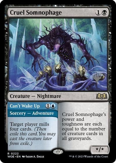 Cruel Somnophage Promo Pack: Wilds of Eldraine Magic card