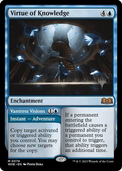 Virtue of Knowledge Promo Pack: Wilds of Eldraine Magic card