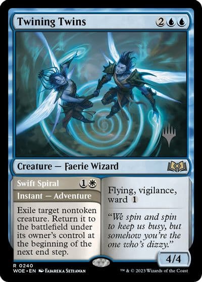 Twining Twins Promo Pack: Wilds of Eldraine Magic card