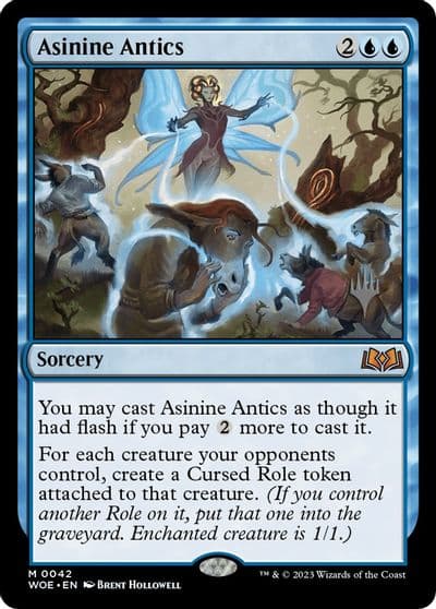 Asinine Antics Promo Pack: Wilds of Eldraine Magic card