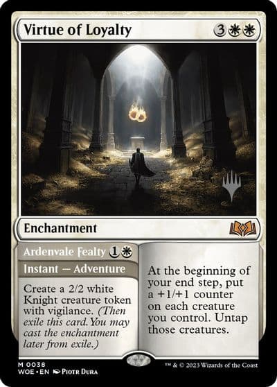 Virtue of Loyalty Promo Pack: Wilds of Eldraine Magic card