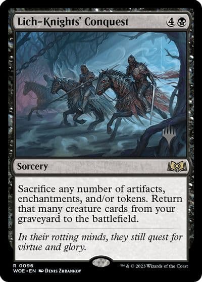 Lich Knights Conquest Promo Pack: Wilds of Eldraine Magic card