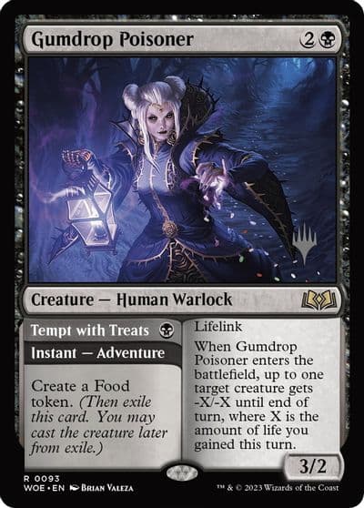 Gumdrop Poisoner Promo Pack: Wilds of Eldraine Magic card
