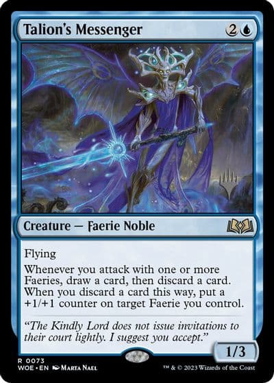 Talions Messenger Promo Pack: Wilds of Eldraine Magic card