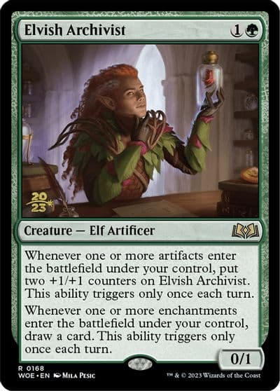 Elvish Archivist Prerelease Cards Magic card