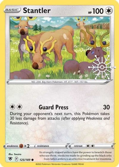 Stantler (Holiday Calendar) Miscellaneous Cards & Products Pokemon card