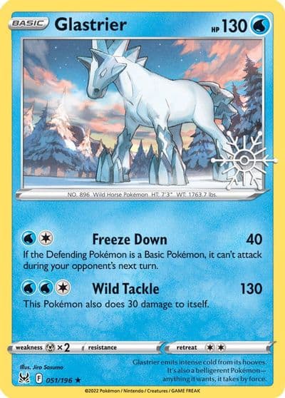 Glastrier (Holiday Calendar) Miscellaneous Cards & Products Pokemon card