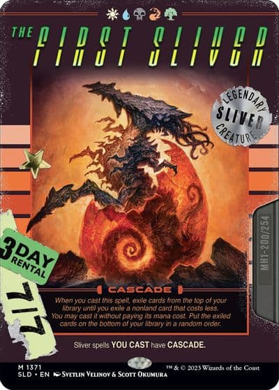 The First Sliver Secret Lair Drop Series Magic card