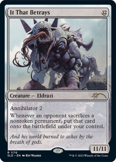 It That Betrays 1176 Secret Lair Drop Series Magic card