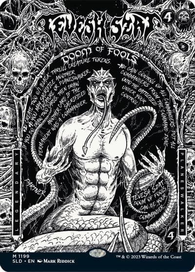 Tevesh Szat Doom of Fools Secret Lair Drop Series Magic card