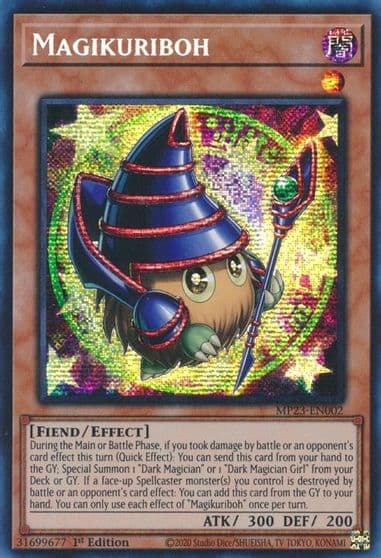 Magikuriboh 25th Anniversary Tin: Dueling Heroes Mega Pack Yu-Gi-Oh! card