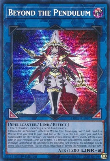 Beyond the Pendulum 25th Anniversary Tin: Dueling Heroes Mega Pack Yu-Gi-Oh! card