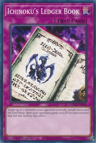 Ichirokus Ledger Book 25th Anniversary Tin: Dueling Heroes Mega Pack Yu-Gi-Oh! card