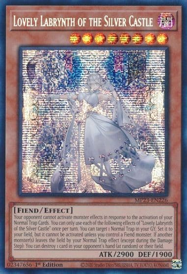 Lovely Labrynth of the Silver Castle 25th Anniversary Tin: Dueling Heroes Mega Pack Yu-Gi-Oh! card
