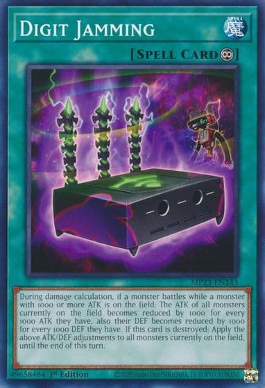 Digit Jamming 25th Anniversary Tin: Dueling Heroes Mega Pack Yu-Gi-Oh! card