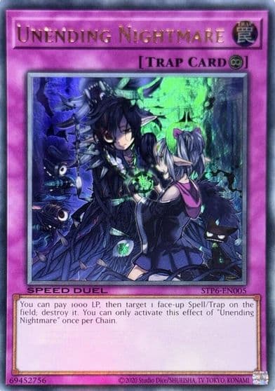 Unending Nightmare Speed Duel: Tournament Pack 6 Yu-Gi-Oh! card