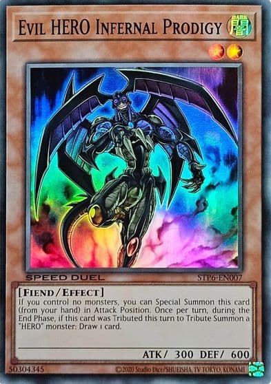 Evil HERO Infernal Prodigy Speed Duel: Tournament Pack 6 Yu-Gi-Oh! card