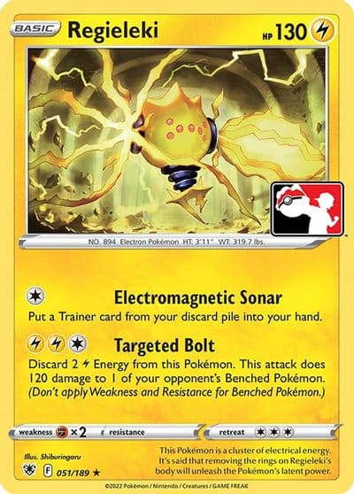 Regieleki Prize Pack Series Cards Pokemon card