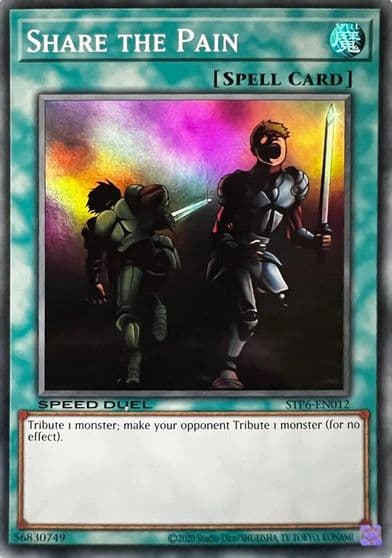 Share the Pain Speed Duel: Tournament Pack 6 Yu-Gi-Oh! card