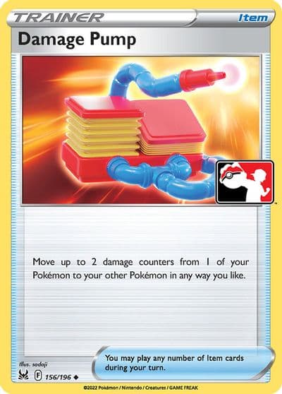Damage Pump Prize Pack Series Cards Pokemon card