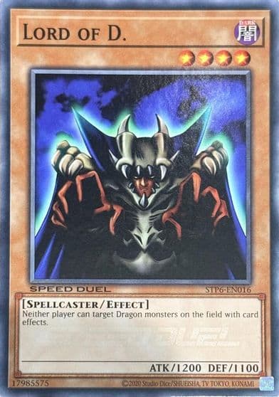 Lord of D Speed Duel: Tournament Pack 6 Yu-Gi-Oh! card