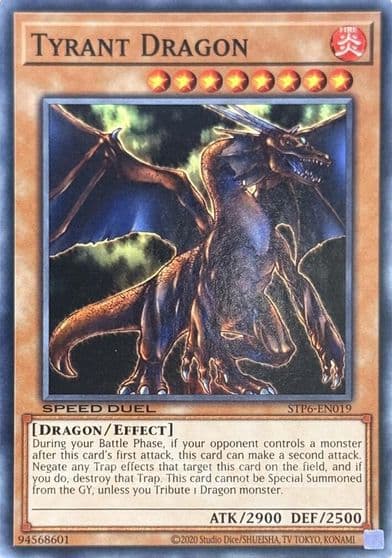 Tyrant Dragon Speed Duel: Tournament Pack 6 Yu-Gi-Oh! card