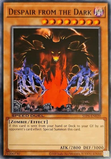 Despair from the Dark Speed Duel: Tournament Pack 6 Yu-Gi-Oh! card