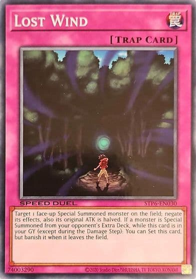 Lost Wind Speed Duel: Tournament Pack 6 Yu-Gi-Oh! card