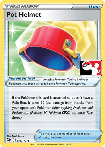 Pot Helmet Prize Pack Series Cards Pokemon card