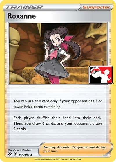 Roxanne Prize Pack Series Cards Pokemon card
