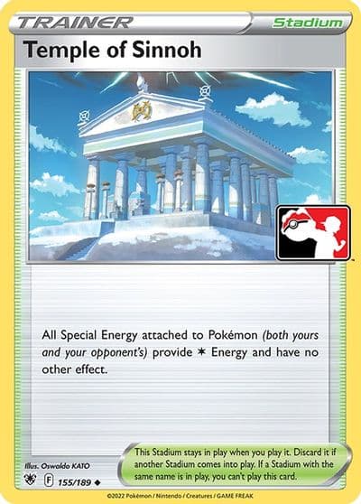 Temple of Sinnoh Prize Pack Series Cards Pokemon card