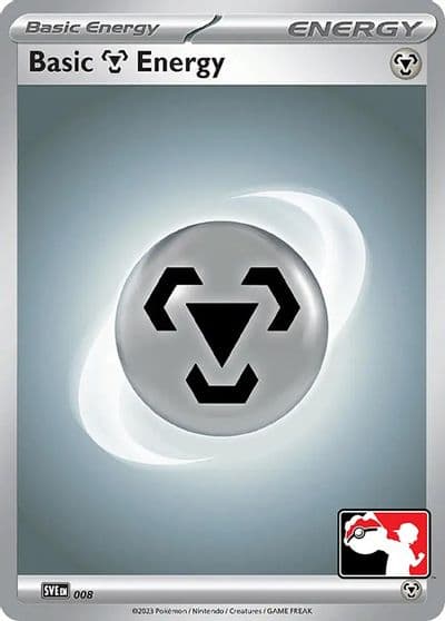 Basic Metal Energy - 008 Prize Pack Series Cards Pokemon card