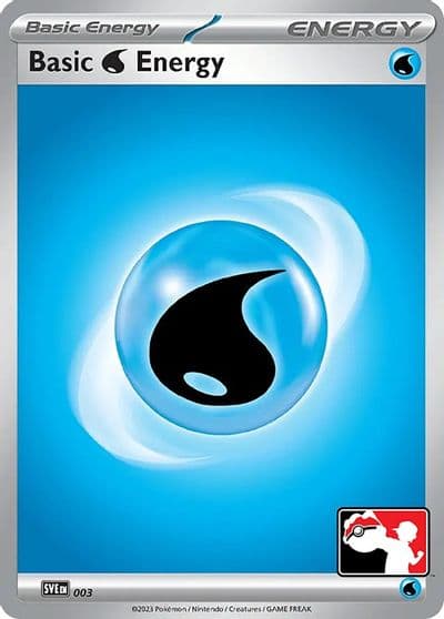 Basic Water Energy - 003 Prize Pack Series Cards Pokemon card