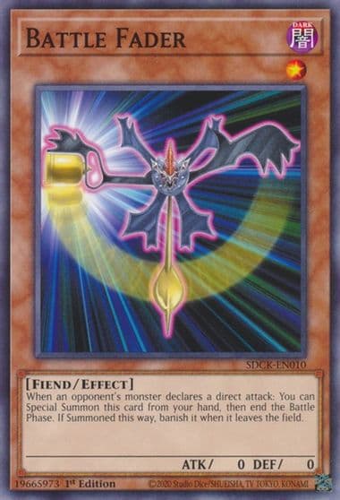 Battle Fader Structure Deck: The Crimson King Yu-Gi-Oh! card