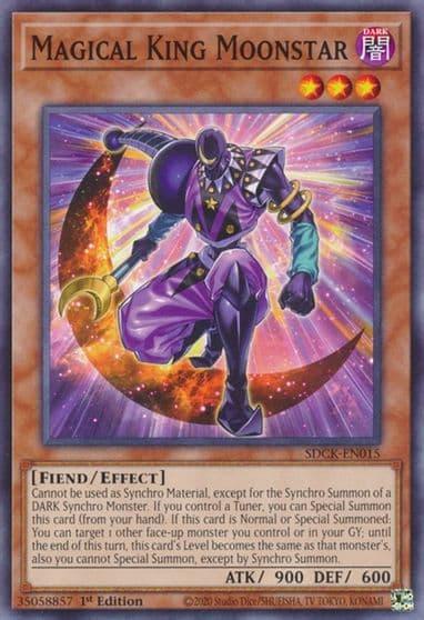 Magical King Moonstar Structure Deck: The Crimson King Yu-Gi-Oh! card