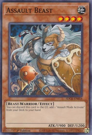 Assault Beast Structure Deck: The Crimson King Yu-Gi-Oh! card