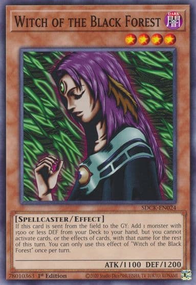 Witch of the Black Forest Structure Deck: The Crimson King Yu-Gi-Oh! card