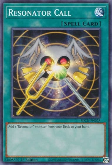 Resonator Call Structure Deck: The Crimson King Yu-Gi-Oh! card