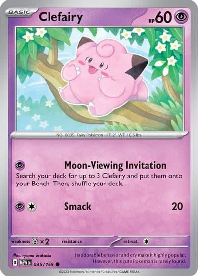 Clefairy SV: Scarlet & Violet 151 Pokemon card