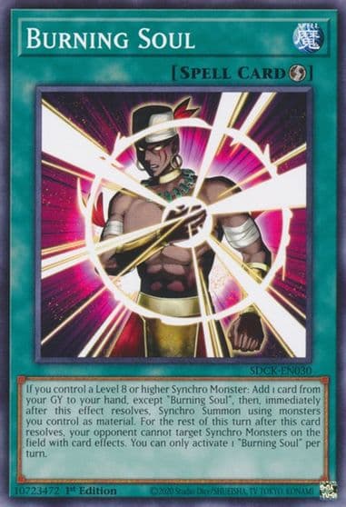 Burning Soul Structure Deck: The Crimson King Yu-Gi-Oh! card