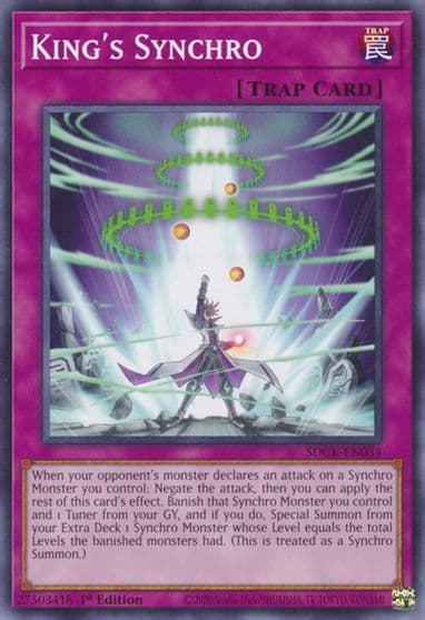 Kings Synchro Structure Deck: The Crimson King Yu-Gi-Oh! card