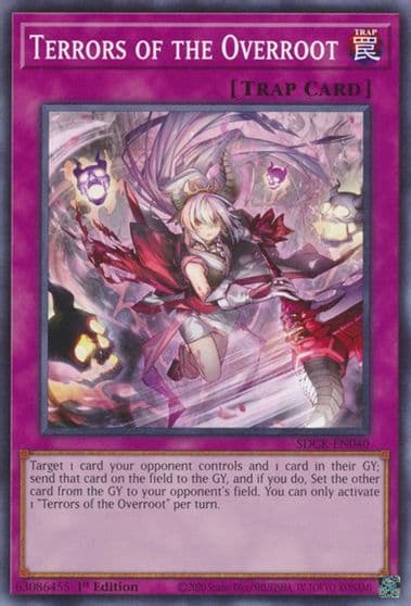 Terrors of the Overroot Structure Deck: The Crimson King Yu-Gi-Oh! card