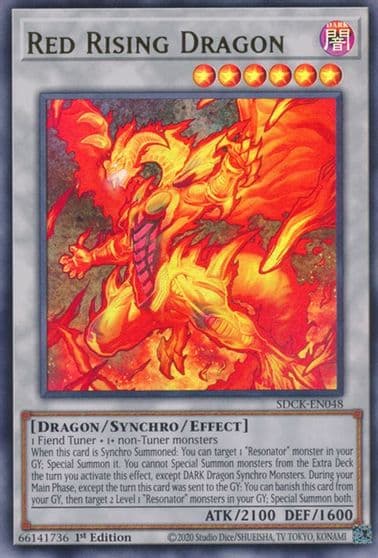 Red Rising Dragon Structure Deck: The Crimson King Yu-Gi-Oh! card