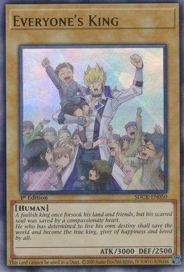 Everyones King Structure Deck: The Crimson King Yu-Gi-Oh! card