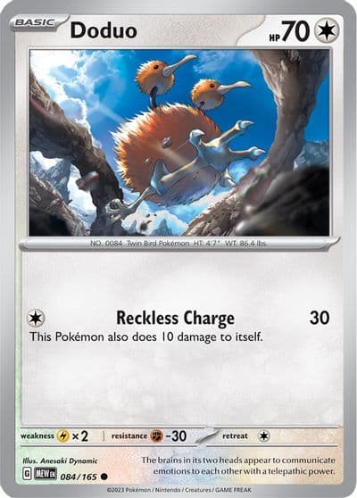 Doduo SV: Scarlet & Violet 151 Pokemon card