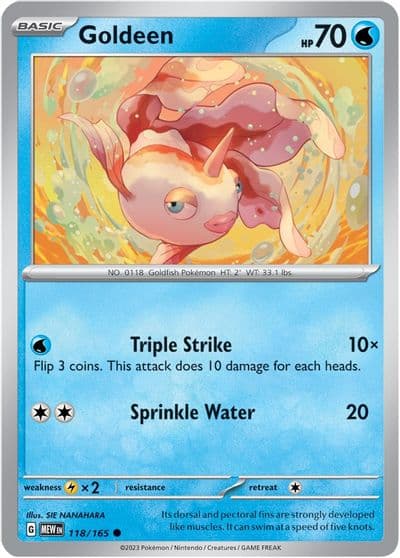 Goldeen SV: Scarlet & Violet 151 Pokemon card