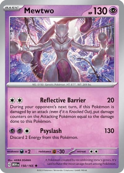 Mewtwo SV: Scarlet & Violet 151 Pokemon card
