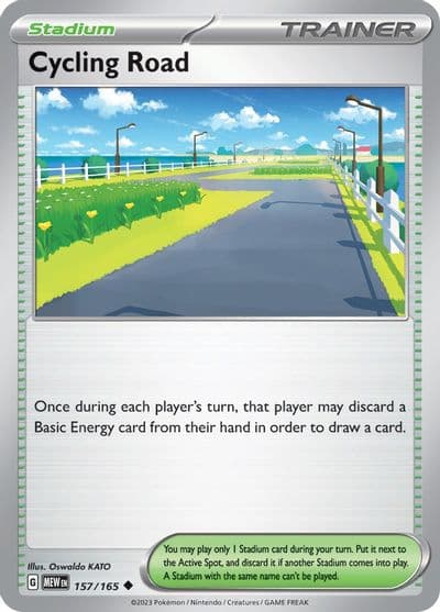 Cycling Road SV: Scarlet & Violet 151 Pokemon card